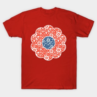 Paisley Bandanna Daisy T-Shirt